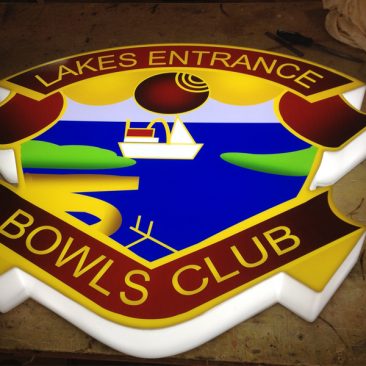 Bowls Club Sign